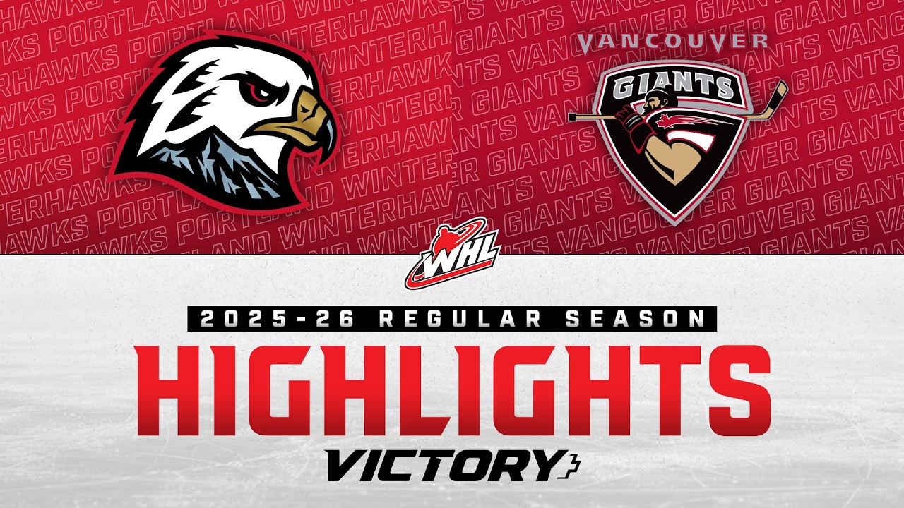 Portland Winterhawks at Vancouver Giants 02/21 | WHL Highlights 2025-26