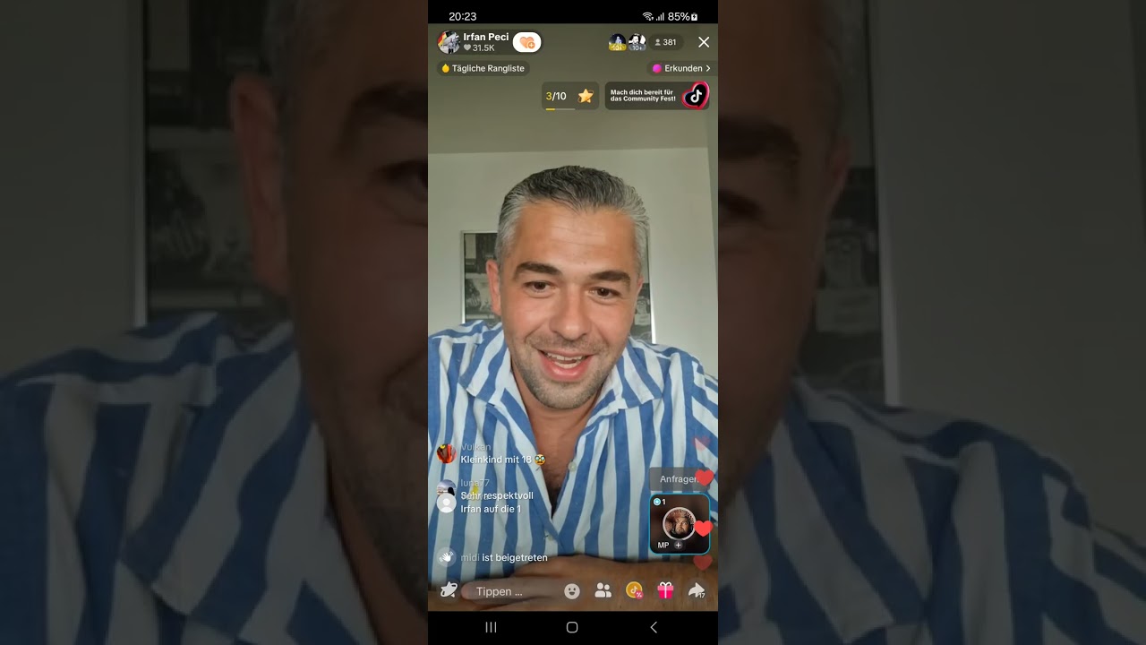 Irfan Peci | virtuelle Kundgebung | 19.06.2025 | TikTok Livestream