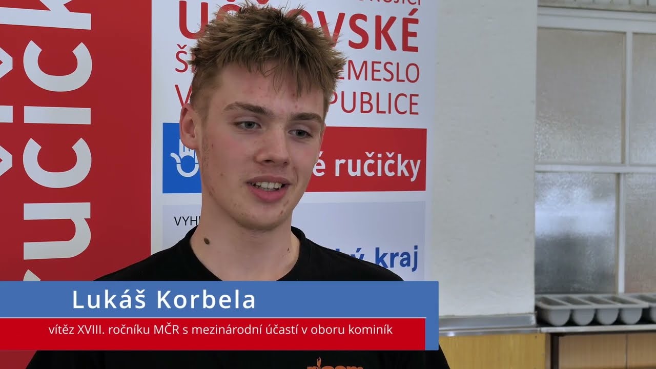 Lukáš Korbela - kominík 2025: "Vždycky bude potřeba někdo, kdo rozumí komínům.“