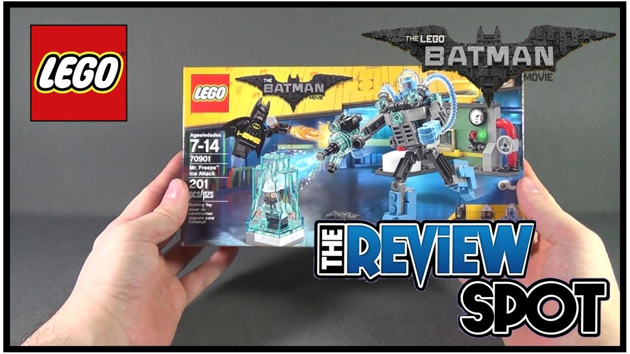 Toy Spot - Lego The LEGO Batman Movie Mr. Freeze Ice Attack (Set 70901)