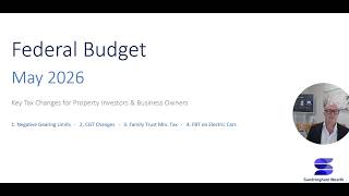 Federal Budget May 2026
