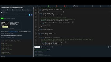 BigFrontend: Array Prototype Flat (JS) (Iterative & Recursive)