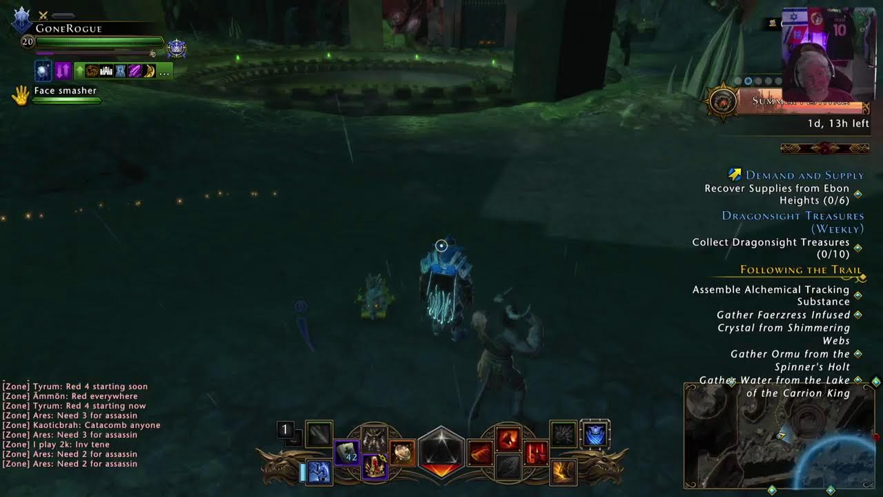 Military Veteran plays Neverwinter Rogue or Wizard