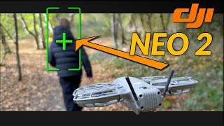 DJI Neo 2 - Extreme test: Obstacle detection and bicycle tracking in the forest