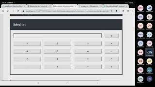 25. JavaScript: Exercice Calculatrice Numérique - eval()