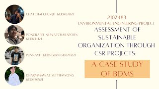 Assessment of Sustainable Organization through CSR Projects A case study of BDMS 1