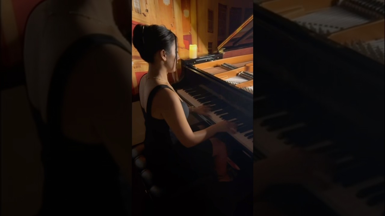 The Bösendorfer 280VC concert grand piano. What an amazing responsive instrument. 