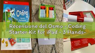 Recensione del Osmo - Coding Starter Kit for iPad - 3 Hands-on Learning Games - Ages 5-10+ - Learn t