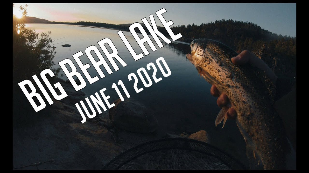 Some more Trout fishing... Big Bear Lake Fishing, June 2020 fishing