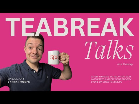 Tea Break Talks Ep14: Smarter Shopify Setup, ChatGPT Search Strategy, and Black Friday Prep
