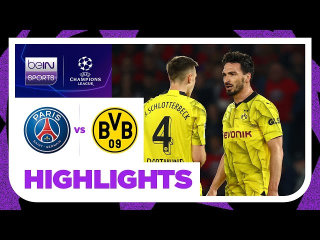 PSG 0-1 Borussia Dortmund | Champions League 23/24 Match Highlights class=