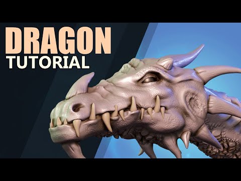 Patung Kepala Dragon - Tutorial