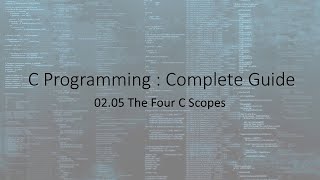 02 05 The Four C Scopes
