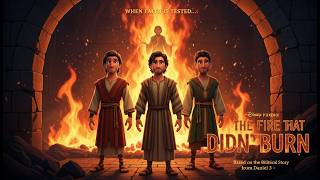 They Refused to Bow… Then the Fire Did This 😳 | Shadrach, Meshach & Abednego (Animated Bible Story)