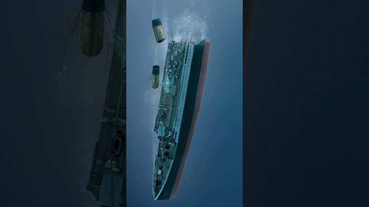 How Deep Is The Bow Of Titanic In Seabed 