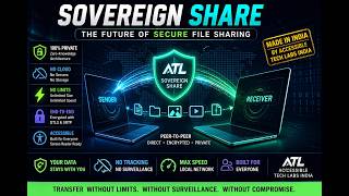 Introducing Sovereign Share | Secure P2P File Transfer Without Cloud, Limits or Tracking screenshot 1