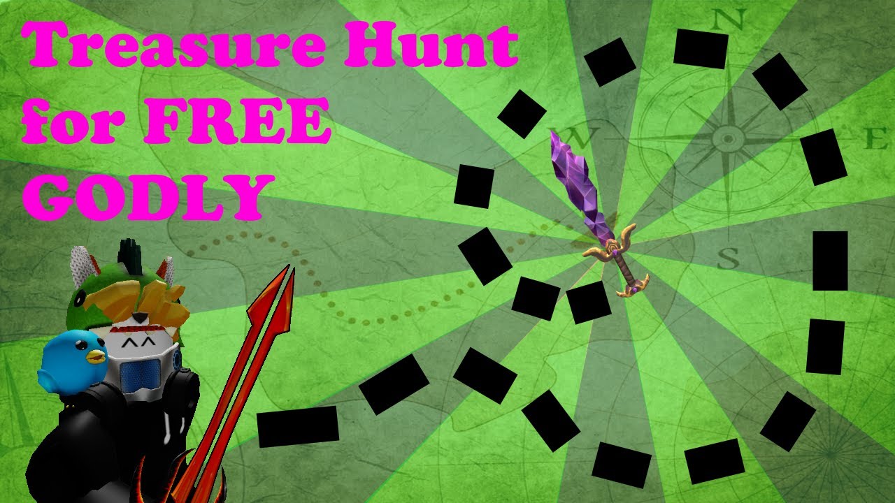 FINISHED Complete the Treasure Hunt for FREE GODLY KNIFE ...