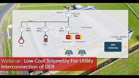 Low Cost Telemetry for Utility Interconnection of DERs