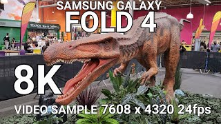 Samsung Galaxy Fold 4 - 8K Video Sample 7680 X 4320 24Fps 4320P