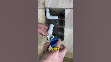 Het is lang geleden dat ik voor het laatst met PVC-buizen heb gewerkt. #loodgieter #elektricien