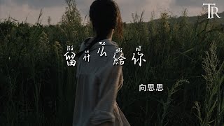 留什麼給你 - 向思思『Liu Shen Me Gei Ni - Xiang Si Si』#無損音樂