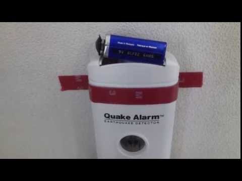 Earthquake Alarm как детектор землетрясения