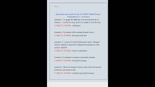 ACVREP O&M Exam – Guaranteed A+ Accuracy0001