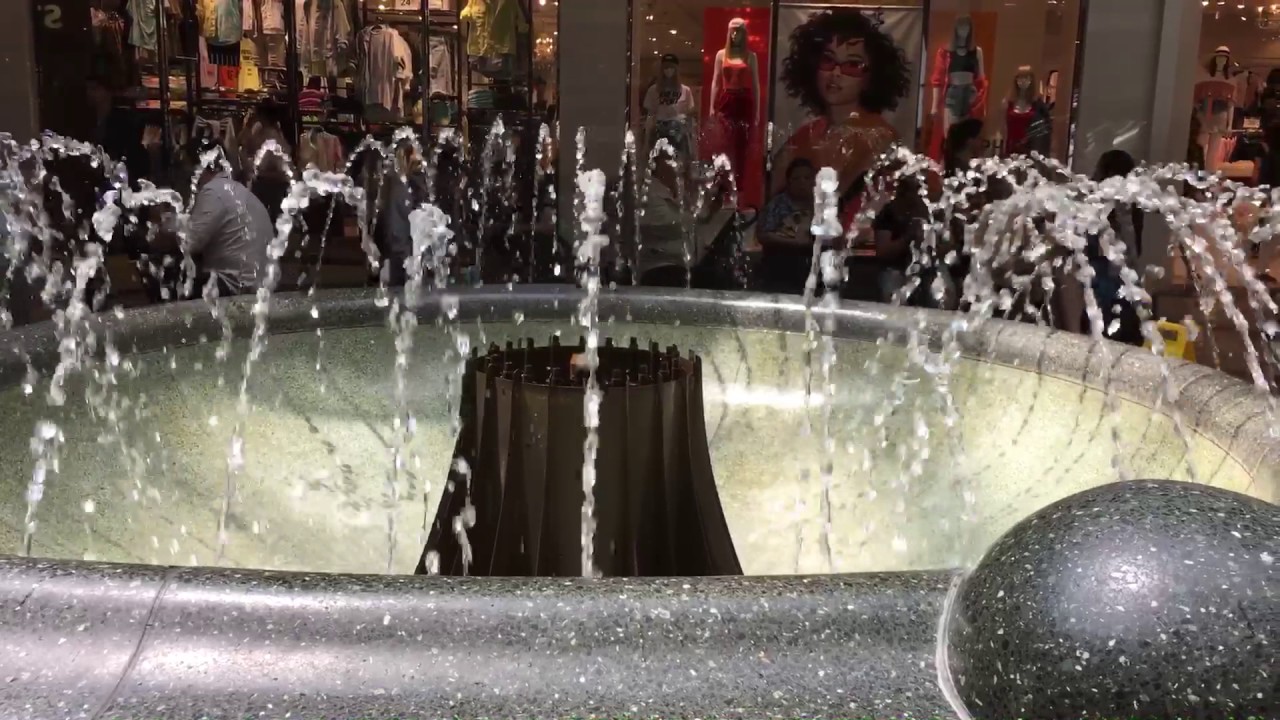 The Water Fountain at Toronto Eaton Centre YouTube
