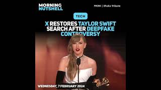 X restores Taylor Swift search after deepfake controversy #shorts #news