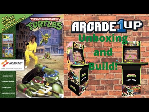 Arcade1up: Building the TMNT cabinet - updated repost! from PsykoGamer