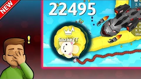 I Feed Cute Noob In Snake.io! Epic Snakeio Gameplay