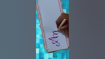 ❤️Comment your name #art #shorts #calligraphy #nameart #name #shortsfeed