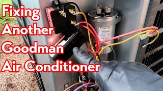 Fixing Another Goodman Air Conditioner