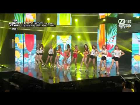 [HD繁中字] 140731 Sistar -- Touch My Body live