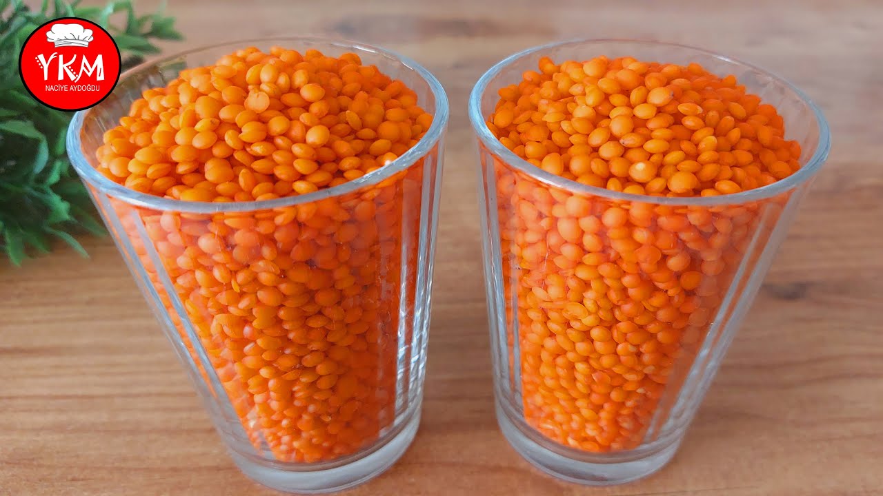 Sadece 2 Bardak Mercimek ???? Bu Tarifi Ünlü Bir Şeften Aldım❗O Kadar Kolay ve Lezzetli ki Şaşıracaksın