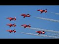 Red arrows  springhawk 2024  9x aircraft full display