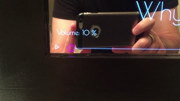 Magic Mirror Voice Commanding Volume