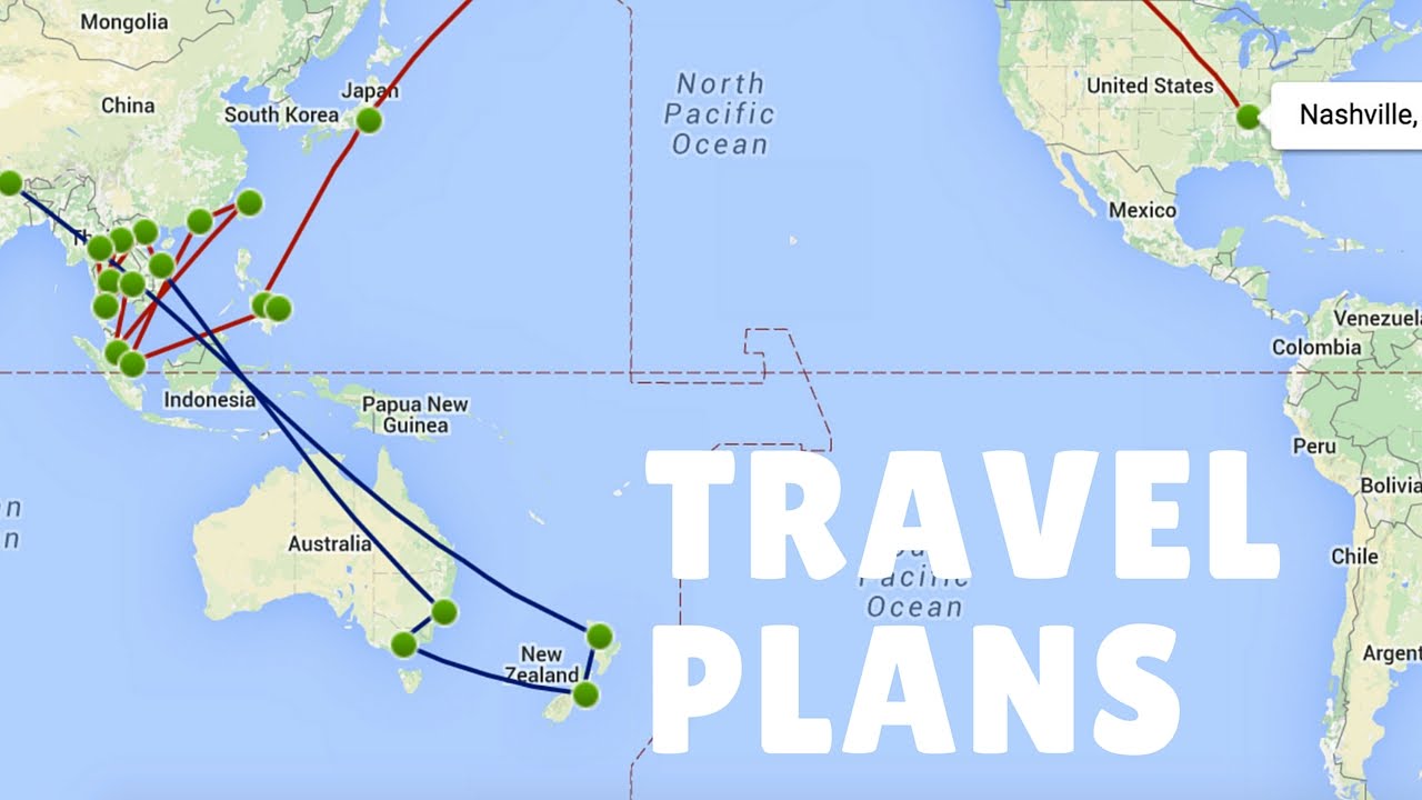 Our Travel Plans Through May!