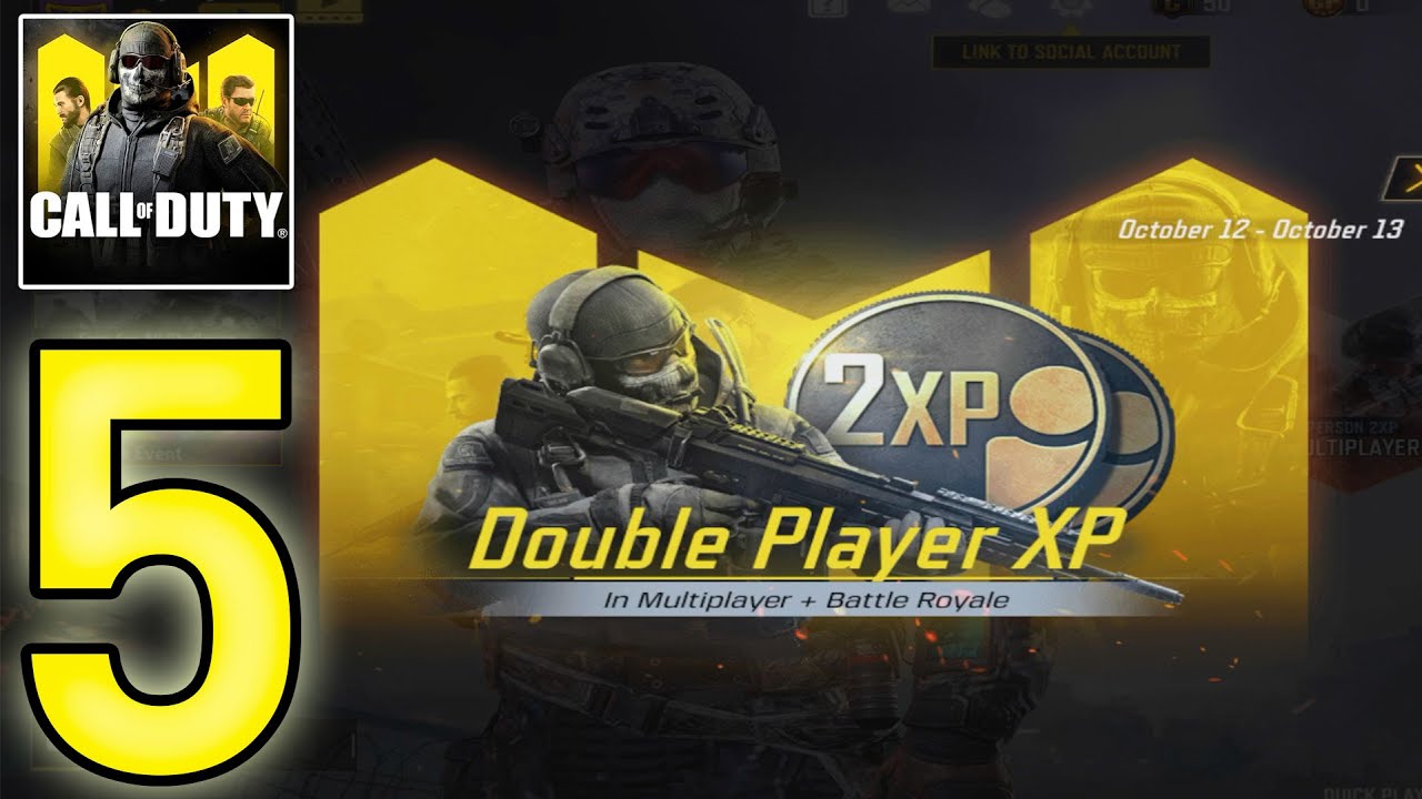 Call of Duty Mobile : Gameplay Walkthrough Part 5 - Double Player XP (iOS,  Android) - 