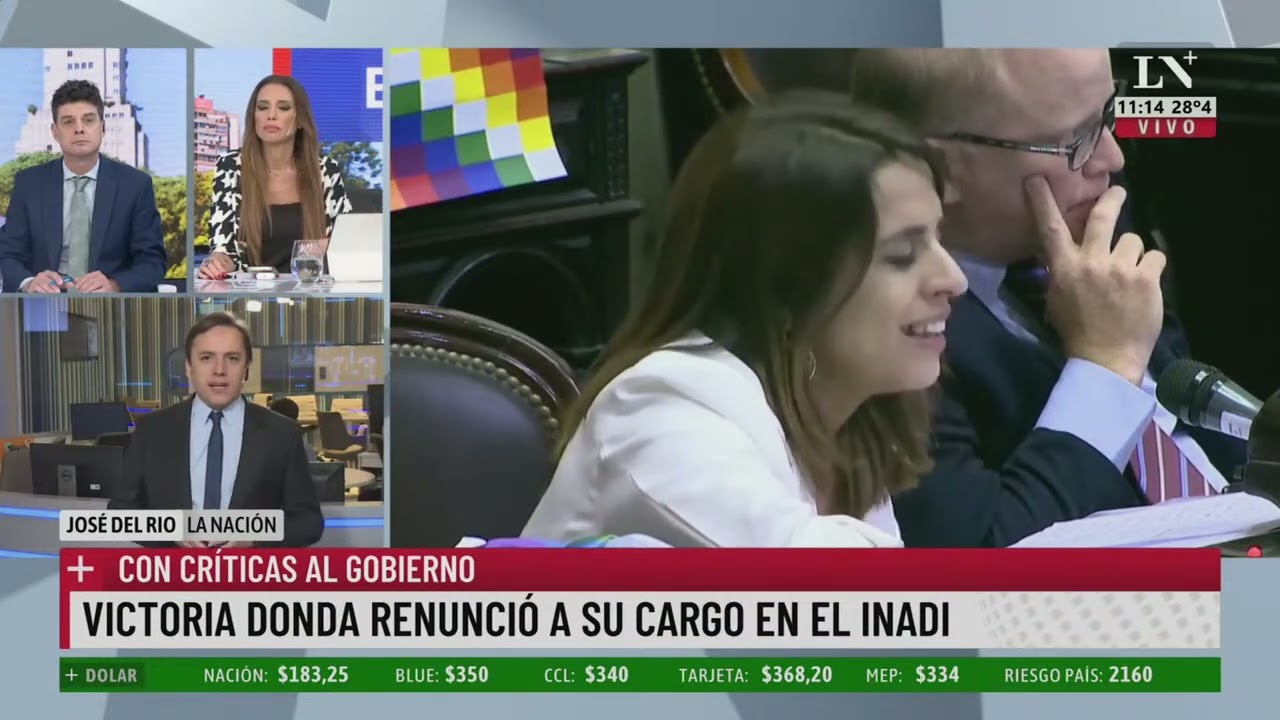 Victoria Donda renunció a su cargo en el Inadi