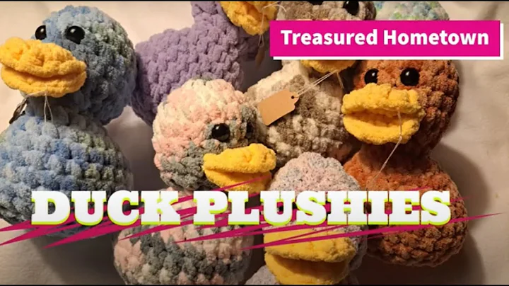 How to Crochet an Adorable Amigurumi Duck Plushie –Quick & Easy Amigurumi Guide!