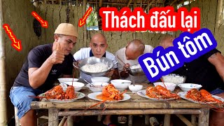 Thách Đấu Chảo Bún Tôm Hùm Siêu Vip Sẽ Ra Sao - Người Đầu Tiên Ăn Hết Sẽ Thắng | Son Duoc Vlogs