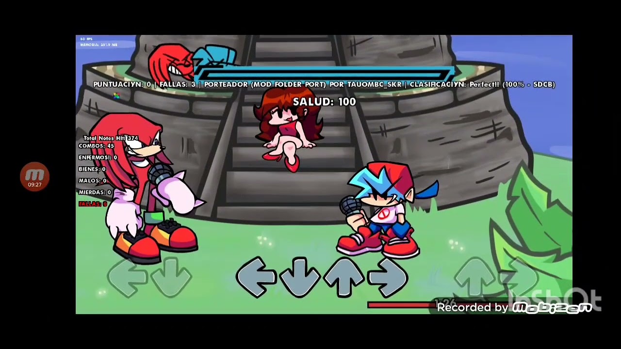 Sonic dash and spin mod folder port optimizado y low  size