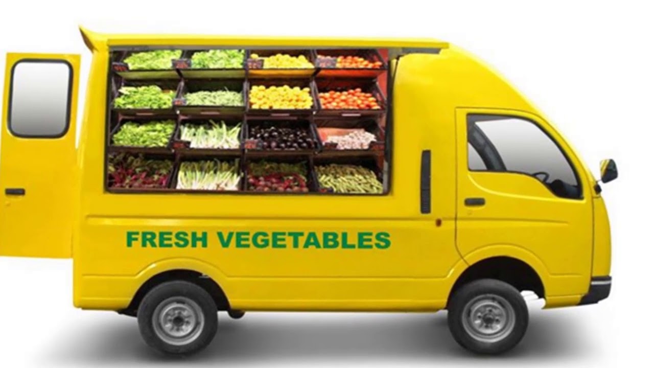 Доставка свежести. Машина для перевозки фруктов и овощей. Фургон с продуктами. Грузовик с овощами. Фургон с фруктами.