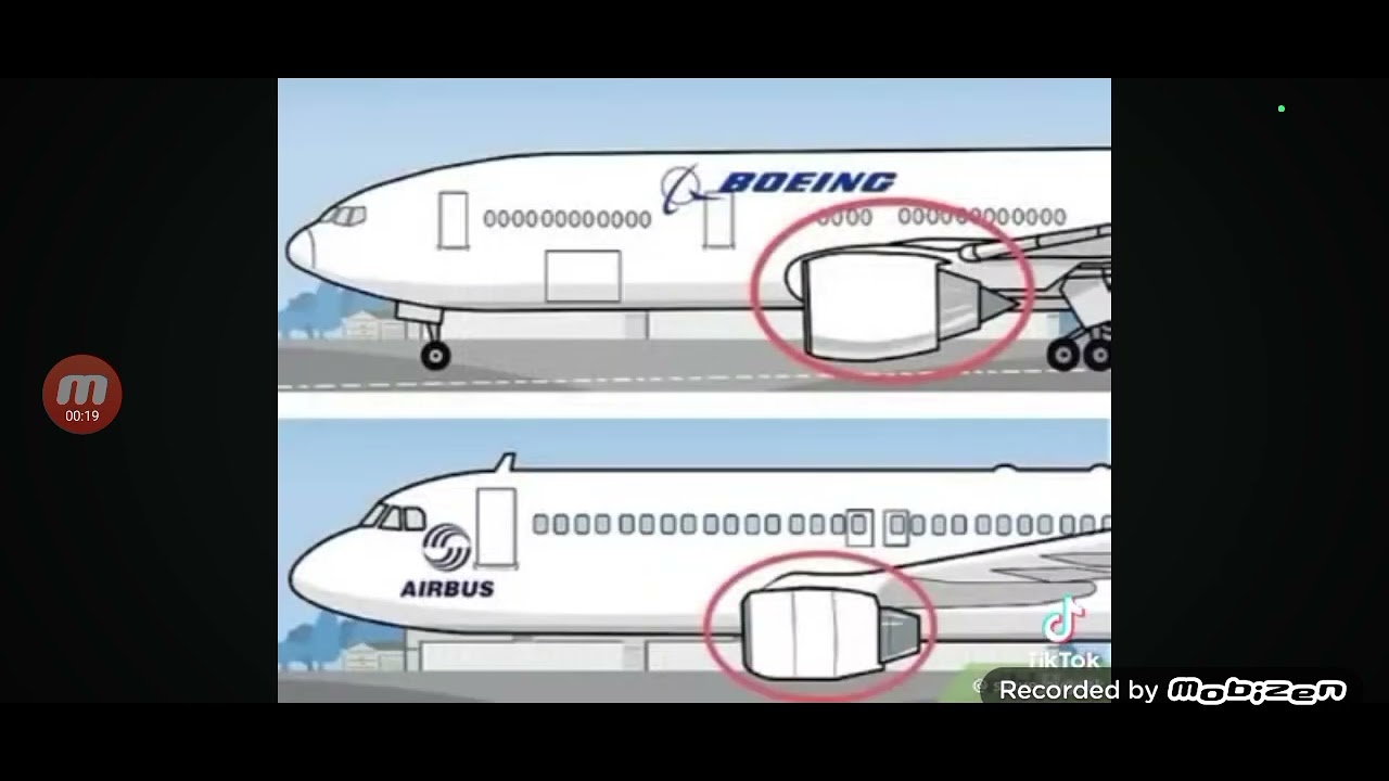Perbedaan Airbus Dan Boeing Youtube
