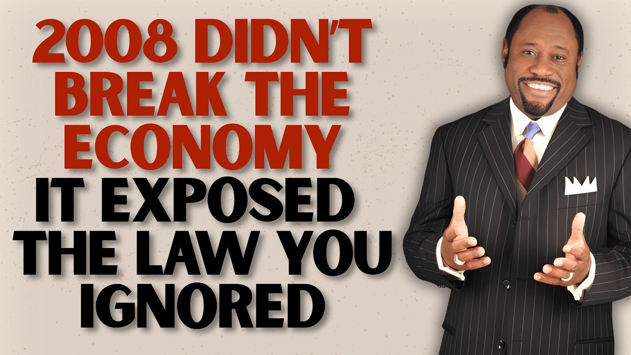 Myles Munroe: 2008 Wasn’t a Money Crisis—It Was Mismanagement (The Law You Missed)