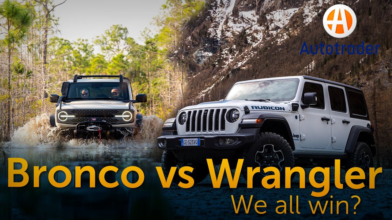 Ford Bronco vs Jeep Wrangler: The winner is... off-road fans! - YouTube