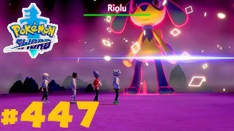 Pokemon Sword Shiny Dynamax Riolu Raid & Catch