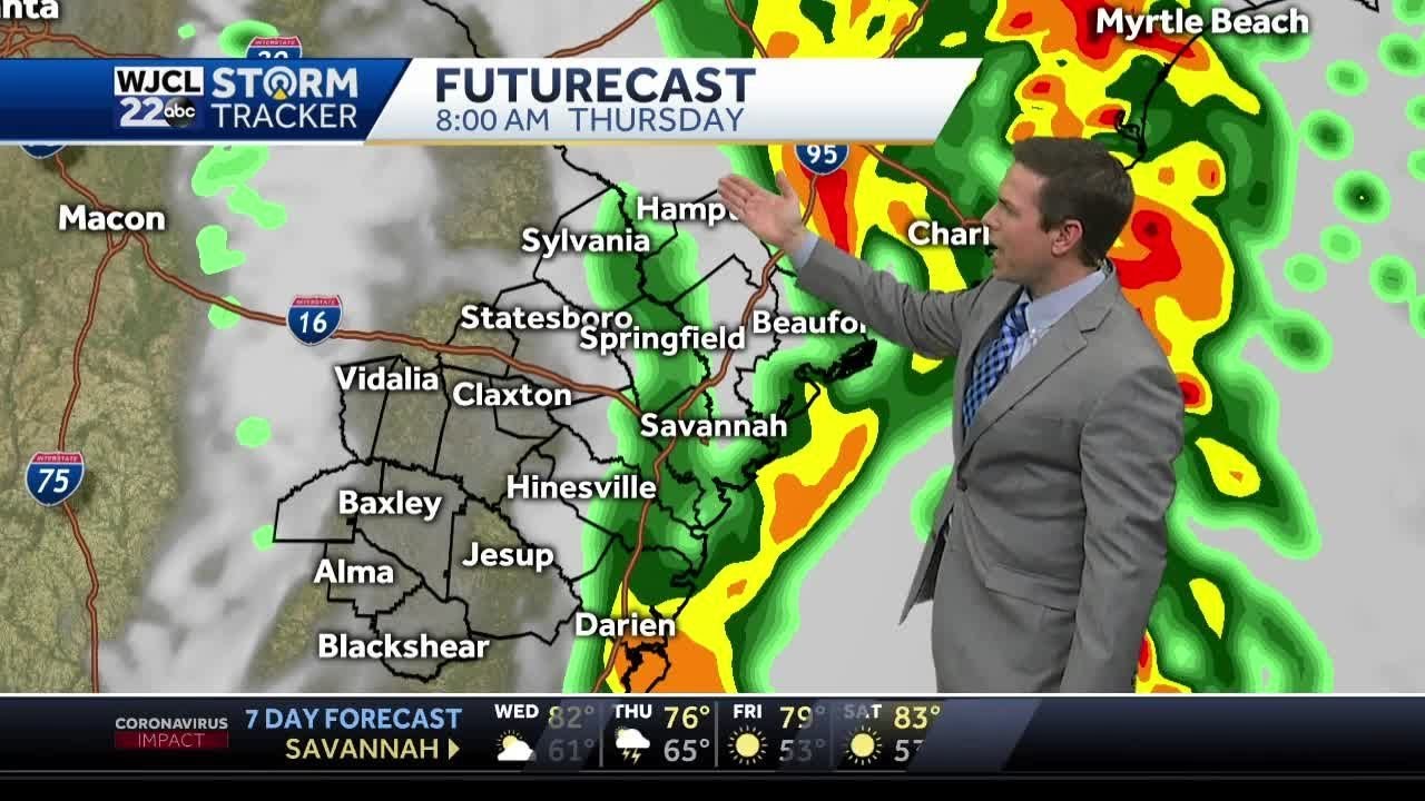 Morning showers then clearing skies - YouTube