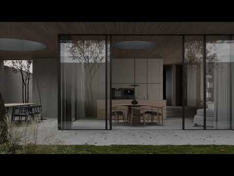 Mindful Architecture: Inside a Serene Minimalist Home with Indoor-Outdoor Flow